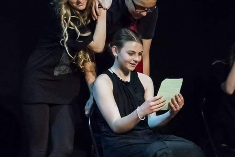 Zofia Stafiej - Szkolny Teatr "PoProstu"-2015r.