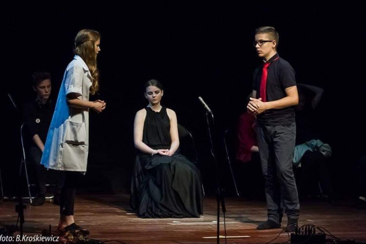 Zofia Stafiej - Szkolny Teatr "PoProstu"-2015r.