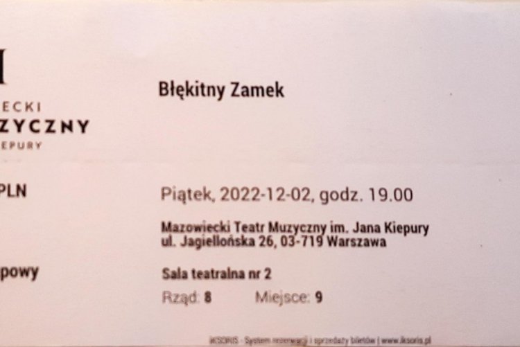 Błękitny zamek