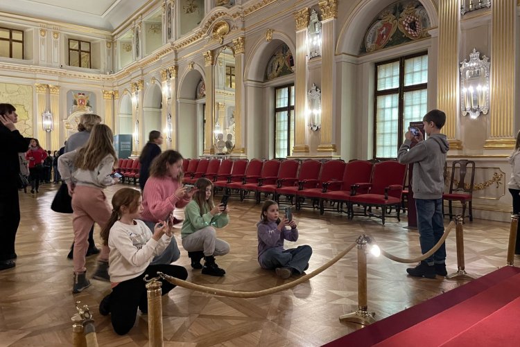 Odkrywanie zabytków i świata Iluzji przez klasę 4a