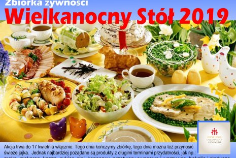 Wielkanocny Stół 2019 - akcja charytatywna